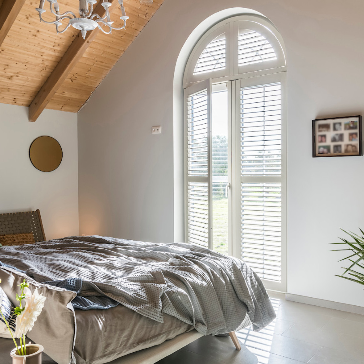  Shutters silentview in de slaapkamer impressie